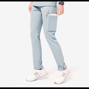 Figs Yola Skinny Pant Dusty Blue